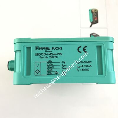 PEPPERL+FUCHS UB2000-F42-I-V15 Plastic Material Universal Motor Type Sensor for Power Station and Industrial Equipment