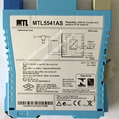 MTL5541AS MTL5500 Din-Rail Mounted Intrinsically Safe Isolator