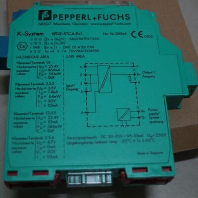 PEPPERL+FUCHS Isolator Barrier Zener Barrier KFD2-STC4-EX1