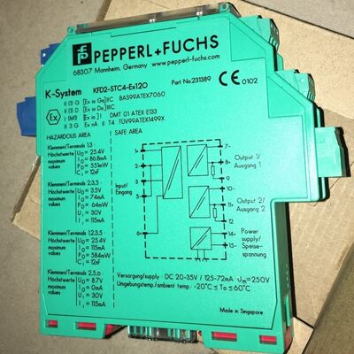 PEPPERL+FUCHS Isolated Barrier SMART Transmitter Power Supply KFD2-STC4-Ex1.2O