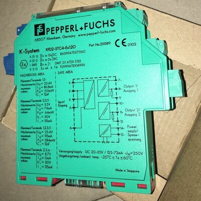 PEPPERL+FUCHS Safety Barrier Voltage Repeater KFD2-VR2-Ex1.50M