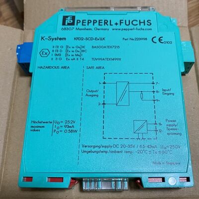 PEPPERL+FUCHS Isolated Barrier SMART Current Driver KFD2-SCD-Ex1.LK