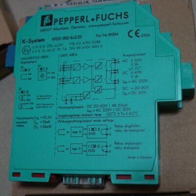 PEPPERL+FUCHS Isolated Barrier Switch Amplifier KFD2-SR2-Ex2.2S