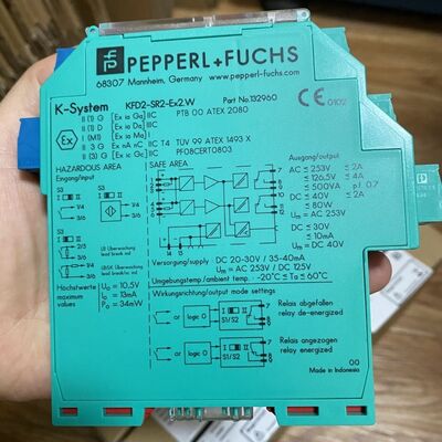 KFD2-SR2-Ex2.W PEPPERL And FUCHS Safety Barrier Switch Amplifier Zener Barrier Safety Isolator