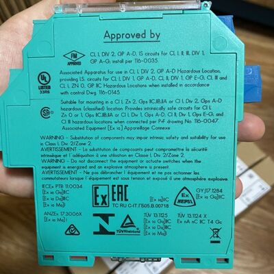 4 Channel Isolated Intrinsic Safety Barrier Switch Amplifier P&F KFD2-SRA-Ex4