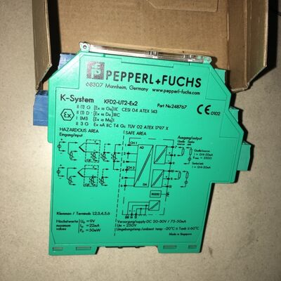 KFD2-UT2-Ex2 PEPPERL+FUCHS Safety Barrier Universal Temperature Converter