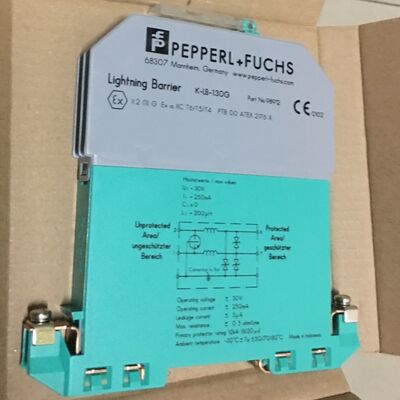 Pepperl+Fuchs K-LB-1.30G 30V Intrinsically Safe Surge Protection Barrier with 20kA Surge Current and SIL 3 Certification