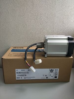 MSMD082G1U Panasonic AC Servo Motor 0.75kW High Precision Drive Unit Compatible with Automation Systems and Industrial Equipment