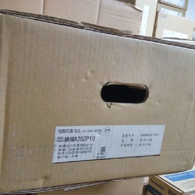 Panasonic MINAS A4 MHMA202P1G 2kW High Inertia Servo Motor 2000 RPM Key-way Shaft With Oil Seal