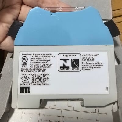 Eaton Zener Barrier MTL7758+ Eaton Crouse-Hinds series MTL7700 Zener barrier Active sensors 7.5 Vdc 750mA Polycarbonate DIN rail mount + polarity