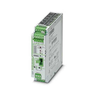 QUINT-UPS/ 24DC/ 24DC/10 Phoenix Contact UPS Uninterruptible power supply 2320225 with IQ technology for DIN rail mounting, input 24 V DC, output 24 V DC/10 A