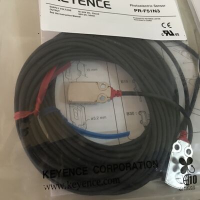 PR-F51N3 Keyence Self-contained Miniature Photoelectric Sensor Flat Transmissive Cable Type 0.6m