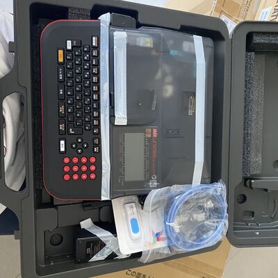 LM-550A3/PC MAX LETATWIN Electronic Lettering Machine Tube Marking Machine