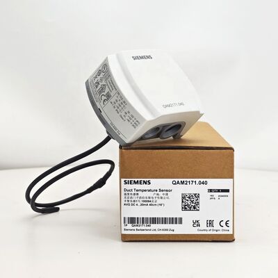 Siemens QAM2120.040 Duct Temperature Sensor with Plastic Material and Universal Motor Type for Industrial Automation