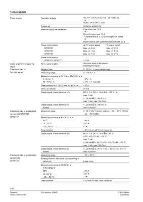 Siemens QFM2160 Differential Pressure Sensor with Plastic Material for Industrial Automation