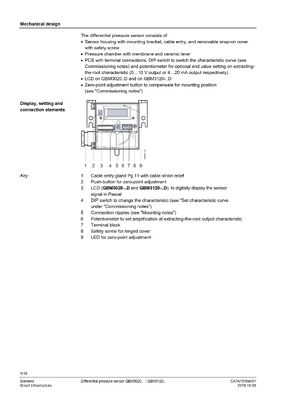 SIEMENS QBM3020-1 Differential Pressure Sensor with Plastic Material and 18 Months Warranty for Industrial Automation