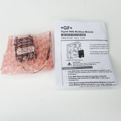 GF Signet 9900 Modbus Module for Wastewater Treatment with Plastic Material and One Year Warranty