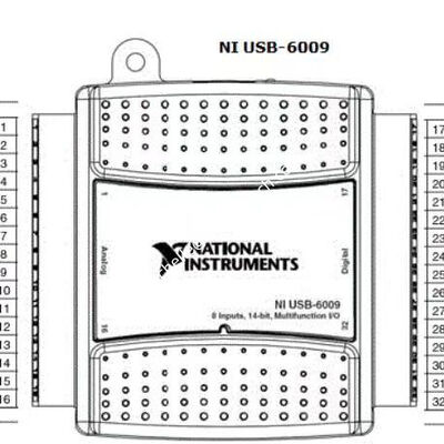 National Instruments NI USB-6009 USB Data Acquisition Card for Industrial Equipment and Power Stations with Universal Motor Type
