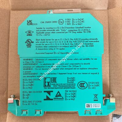 PEPPERL+FUCHS Z978 Zener Barrier for Explosion-Proof Intrinsic Safety Applications