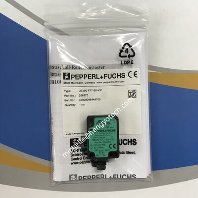 PEPPERL+FUCHS Stainless Steel Ultrasonic Direct Detection Sensor for Industrial Automation with One Year Warranty