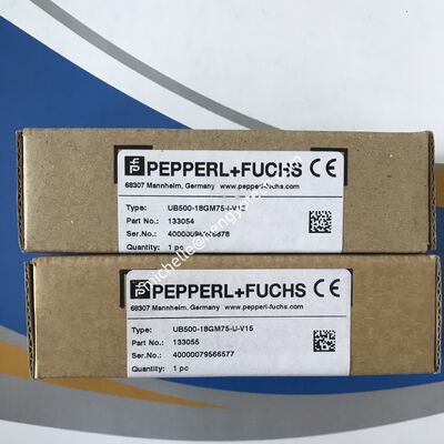PEPPERL+FUCHS Stainless Steel Ultrasonic Sensor for Industrial Automation with One Year Warranty