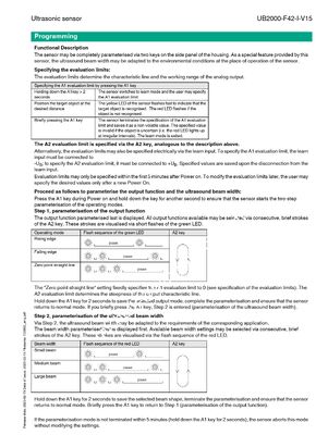 PEPPERL+FUCHS UB2000-F42-I-V15 Ultrasonic Sensor for Industrial Automation with Stainless Steel Housing and One Year Warranty