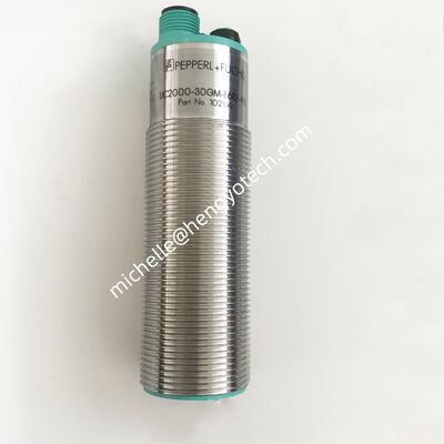 PEPPERL+FUCHS Stainless Steel Ultrasonic Sensor for Industrial Automation with One Year Warranty