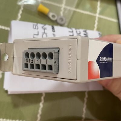 Eaton Crouse-Hinds MTL Zone Barrier Network Surge Protector with 50MHz Frequency 10kA Surge Current and RS485 Interface