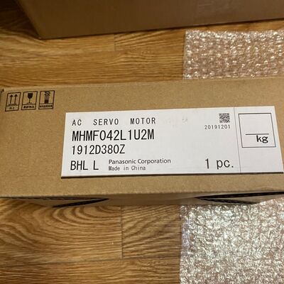 Panasonic MSMF042L1U2M 400W AC Servo Motor Kit with 23-bit Absolute Encoder and IP67-rated for CNC Robotics