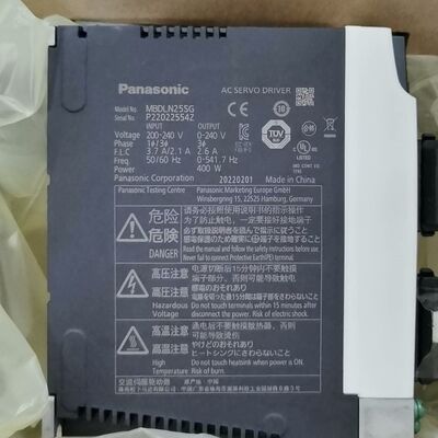 Panasonic MBDLN25SG 400W 200V AC Servo Driver with RS-485/Modbus Communication for MINAS A6SG Series