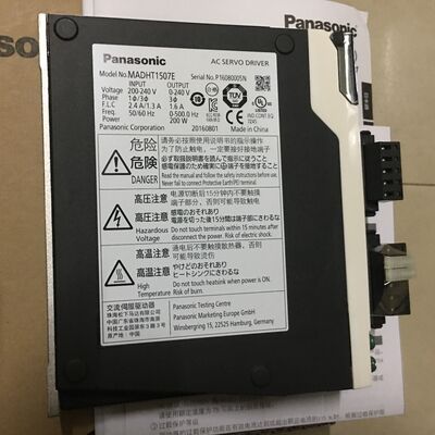 Panasonic MINAS A5E 200W 10A AC Servo Driver for High-Speed Position Control