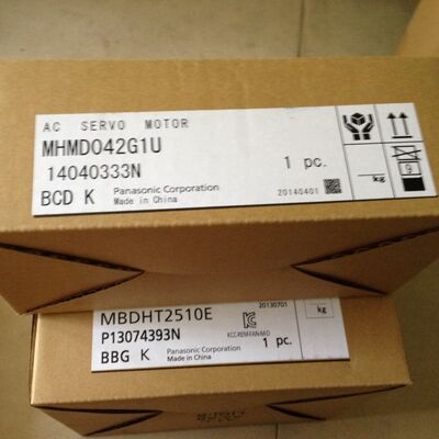 Panasonic MHMD042G1U 400W Power Output AC Servo Motor with 20-bit High-Resolution Encoder and IP65 Protection Rating