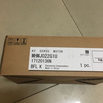 Panasonic MHMJ022G1U 200W Low Inertia AC Servo Motor with 23-bit Encoder from MINAS A6 Series