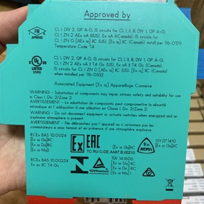 KCD2-RR2-Ex1 PEPPERL+FUCHS Resistance Repeater 1-channel Isolated Barrier