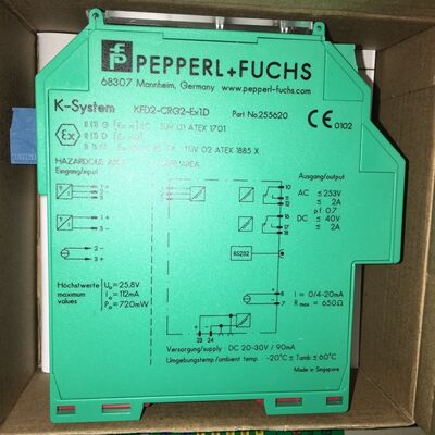 PEPPERL+FUCHS Isolated Barrier Transmitter Power Supply KFD2-CRG2-Ex1.D