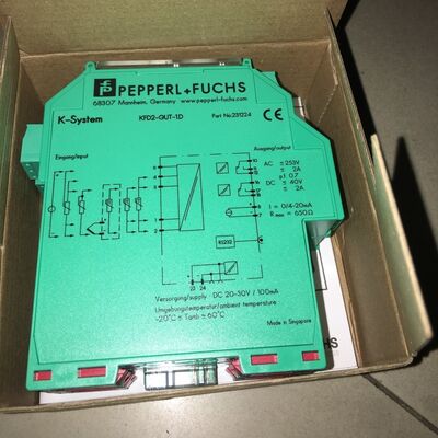 KFD2-GUT-1.D P+F Safety Barrier Temperature Converter With Trip Values PEPPERL+FUCHS Zener Barrier