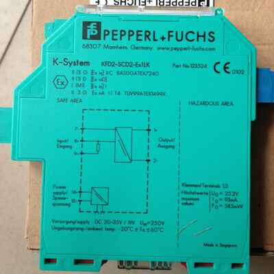 P&F Intrinsically Safe Isolation Barrier SMART Current Driver KFD2-SCD-Ex1.LK Safety Barrier
