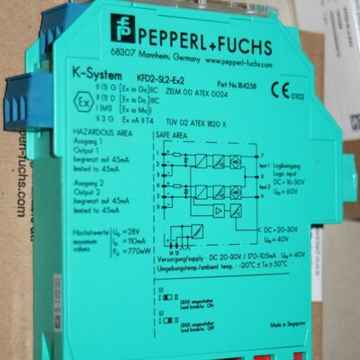 PEPPERL+FUCHS Isolated Barrier Solenoid Driver KFD2-SL2-Ex2