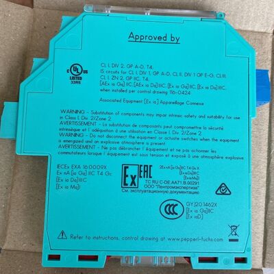 PEPPERL FUCHS Safety Barrier Switch Amplifier KFD2-SOT3-Ex1.LB.IO 24VDC Supply Zener Barrier