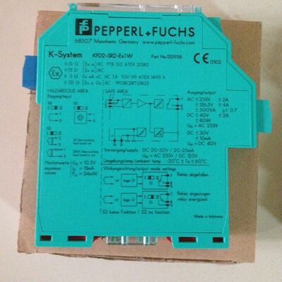 KFD2-SR2-Ex1.W PEPPERL+FUCHS Safety Barrier Switch Amplifier Zener Barrier KFD2-SR2-EX1W