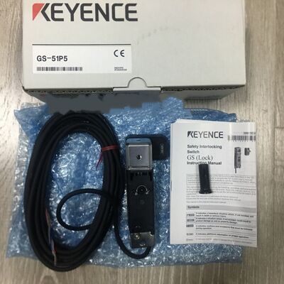 GS-51N5 Keyence Safety Interlock Switches Power To Release NPN Standard Cable 5m