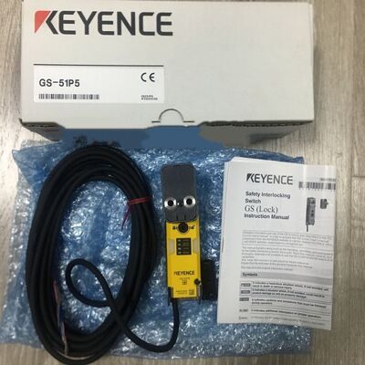 GS-51N5 Keyence Safety Interlock Switches Power To Release NPN Standard Cable 5m