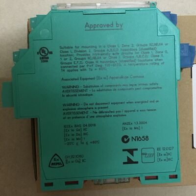 KFD2-STC5-1.2O PEPPERL+FUCHS Safety Barrier SMART Transmitter Power Supply Zener Barrier