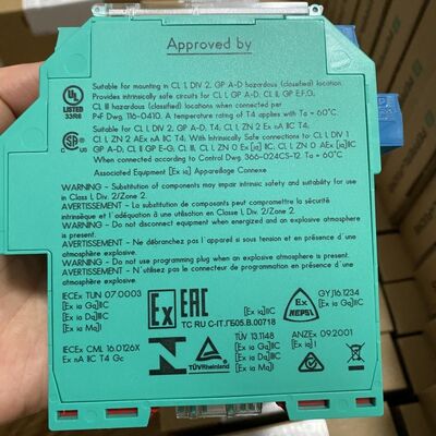 Pepperl+Fuchs Safety Barrier KFD2-UT2-EX1 1 Channel Isolated Barrier