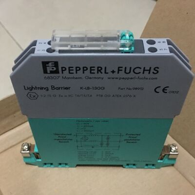 Pepperl+Fuchs K-LB-1.30G 30V Intrinsically Safe Surge Protection Barrier with 20kA Surge Current and SIL 3 Certification