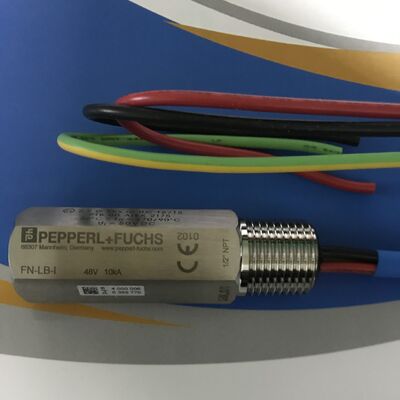Pepperl+Fuchs FN-LB-I DIN Rail Mount Surge Protection Barrier with Stainless Steel Housing and 20 kA Surge Current