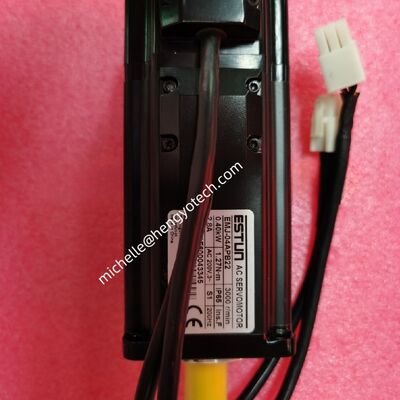 Estun EMJ-04APB22 400W AC Servo Motor with 3000 RPM and 2500 CPR Incremental Encoder for CNC and Packaging Machines