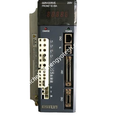 Estun ProNet-E-08A 750W AC Servo Drive with EtherCAT and 1.2kHz Speed Response for CNC and Packaging Machines