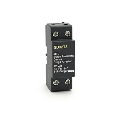 Eaton MTL SD32T3 3-Wire Surge Protection Device with Ultra-Slim Design for Hazardous Areas