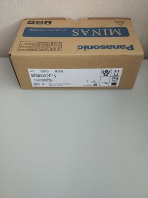 Panasonic MINAS A6 Series 200W AC Servo Motor with Low Inertia and 23-bit Encoder for Precision Control